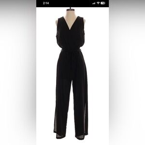 Monteau Classic Black Jumpsuit